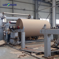 Mesin Daur Ulang Kertas Limbah untuk Produksi Pulp Kayu Perawan, Mesin Pembuat Kertas Kemasan Kraft Jumbo Roll