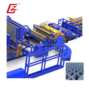 Fully Automatic Pneumatic Welded Galvanized Wire Mesh Welding Machine Production Line