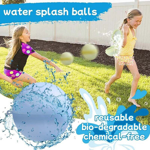 Bán Buôn Tái Sử Dụng Nhanh Chóng Điền Tự Niêm Phong Silicone Nước Bom Bóng Bay Bóng Nước Cho Trẻ Em Hồ Bơi Bãi Biển Trò Chơi Nước - Product Image 5