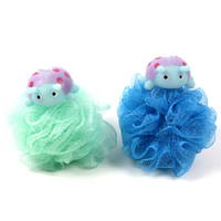Vente chaude Pouf bébé personnalisé mignon animal éponge de bain doux vendu à plus de 45 pays et régions du monde entier