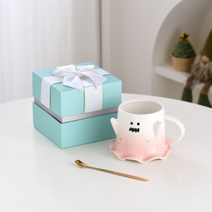 Taza de Cerámica con Diseño de Duende Navideño y Fantasma, Regalo de Recuerdo para Niñas, Regalo de Navidad de Chaozhou - Product Image 2