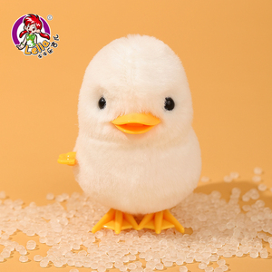 Jouet en peluche canard interactif super doux en gros, anti-stress, couleur jaune et blanche, mécanisme de tirage par cordon, jouet animé qui marche - Product Image 6