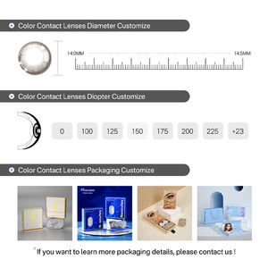 Sıcak satış özel Logo taşınabilir sevimli küçük kozmetik konteyner plastik lensler için vitrinler kutusu kontakt <span class=keywords><strong>Lens</strong></span> - Product Image 6