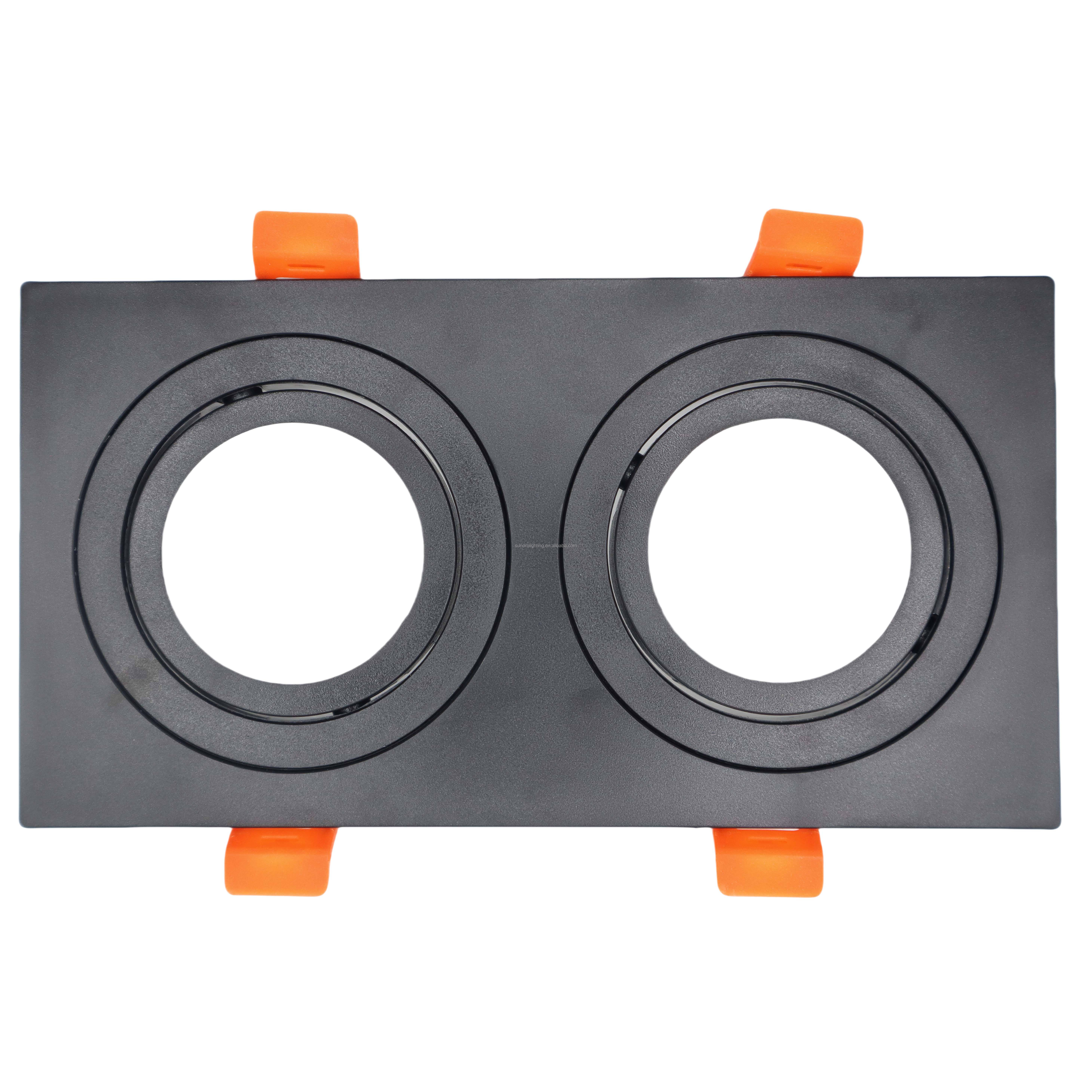 Carré 2 têtes noir