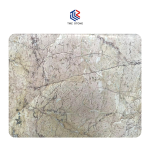 TMZ Agate Marbre doré Pierre naturelle polie Dalles de Marmor Comptoir pour hôtel Hall d'entrée Villa Salle de mariage Carrelages de sol - Product Image 3