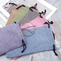 Pochette personnalisée avec logo pour lunettes de soleil, étui souple en tissu microfibre pour lunettes, emballage pour lunettes de soleil