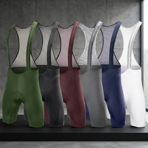 Nuevos Culottes de Ciclismo Personalizados 5D Acolchados y Transpirables de Spandex/Poliéster 240g, Elásticos en 4 Direcciones, Ajustados, Sin Costuras, para Hombre - Product Image 3