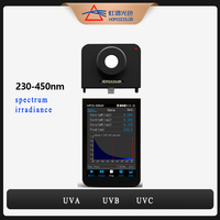 Spectromètre UV HPCS330UV HOPOOCOLOR 230-450nm, mesureur UVA UVB UVC, testeur de puissance d'irradiation