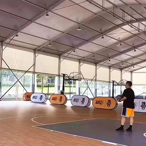 Tente pour terrain de badminton avec auvent climatisé Tente de basket-ball d'<span class=keywords><strong>occasion</strong></span> - Product Image 6