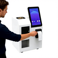 Kiosque de dépôt d'espèces et de pièces de monnaie JR-500 pour l'intérieur avec fonctionnalité SDK pour la collecte de paiements des petites entreprises, impression de reçus