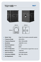 Système de sonorisation professionnel pour scène, enceinte de sonorisation Line Array simple de 10 pouces