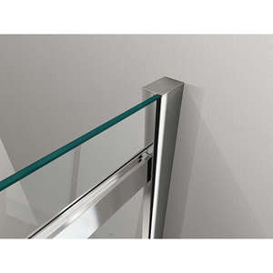 Caja de ducha 8 MM con 2 lados pared lateral fija + puerta corredera reversible altura 190 cm 90x130 - Product Image 5