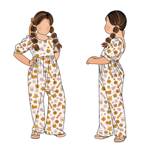 Combinaison longue à manches longues <span class=keywords><strong>pour</strong></span> bébé fille, Little Glow Kid, de haute qualité, douce, décontractée, automne-hiver, ensemble de combinaison <span class=keywords><strong>pour</strong></span> enfants - Product Image 2