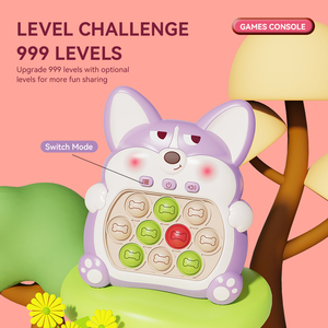 Quickly Push the Game Multi-function Console <strong>Press</strong> and Play Bubbles Music Corgi <strong>Press</strong> Music Game Machine <strong>Toy</strong> - Product Image 3