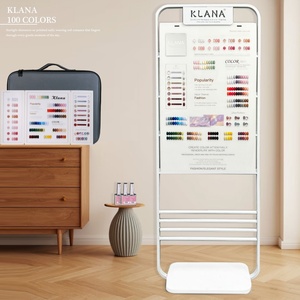 Set de Esmalte de Uñas de 100 Colores, Esmalte de Uñas de Larga Duración, Secado Rápido, No Tóxico, Efectos Mate y Brillante, Set de Esmalte de Uñas Duradero - Product Image 1