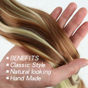 ผม<span class=keywords><strong>ถัก</strong></span>เกลียวลอนหลวม150กรัม24นิ้วผม<span class=keywords><strong>ถัก</strong></span>เปียสังเคราะห์ม้วนแบบฝรั่งเศสยืดเงางาม - Product Image 5