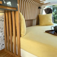 Matelas de luxe silencieux ergonomique en mousse à mémoire de forme haute densité pour voiture et camping-car avec soutien multi-zones, soulagement de la pression et options personnalisables