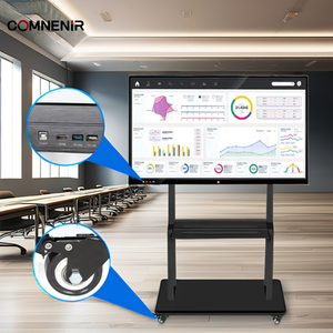 Modern Plastic One Stop School Furniture All-in-One <b>Interactive</b> <b>Smart</b> <b>Board</b> Display Touch Screen Teaching <b>Whiteboard</b> Digital Scr - Product Image 1