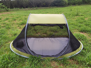 Người duy nhất tự động mùa hè ngoài trời pop-up muỗi <span class=keywords><strong>Net</strong></span> lều có thể gập lại & không thấm nước Cửa Thông Gió một phòng ngủ cấu trúc - Product Image 6