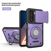 Coque de téléphone transfrontalière pour 17 Pro Max et Redmi Note 15 Pro avec béquille magnétique intégrée, motif animal, en matériau PCTPU