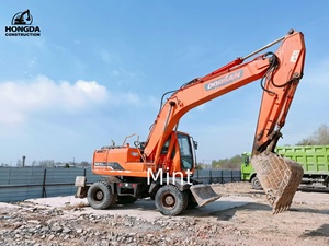 Excavatrice d'occasion Doosan Excavatrice sur pneus DH210W-7 à vendre Doosan 210 Fabriqué en Corée à vendre à bas prix - Product Image 4