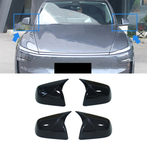Car Rearview Cover Protect Mirror Caps Rear View Mirror Cover Body <b>Kit</b> For Tesla <b>Model</b> Y 2025 Car Accessories - Product Image 2