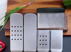 Ensemble d'outils de barbecue 9 pièces avec couvercle de cuisson et presse-burger, accessoires pour plancha plate, compatible Blackstone et Camp <span class=keywords><strong>Chef</strong></span> - Product Image 6