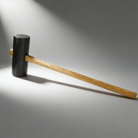 Marteau de démolition avec manche en bois, haute qualité et durable, outil de démolition murale pour la décoration et la rénovation, support OEM et DIY