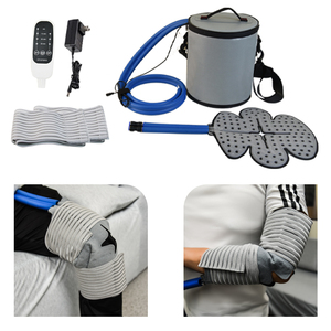 Mesin terapi es olahraga profesional, mesin terapi penghilang nyeri, perawatan lutut panas dan punggung - Product Image 6