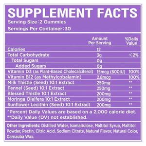 Vente en gros de suppléments d'allaitement OEM Suppléments d'augmentation de la production de lait pour les femmes qui allaitent Gummies d'allaitement - Product Image 3