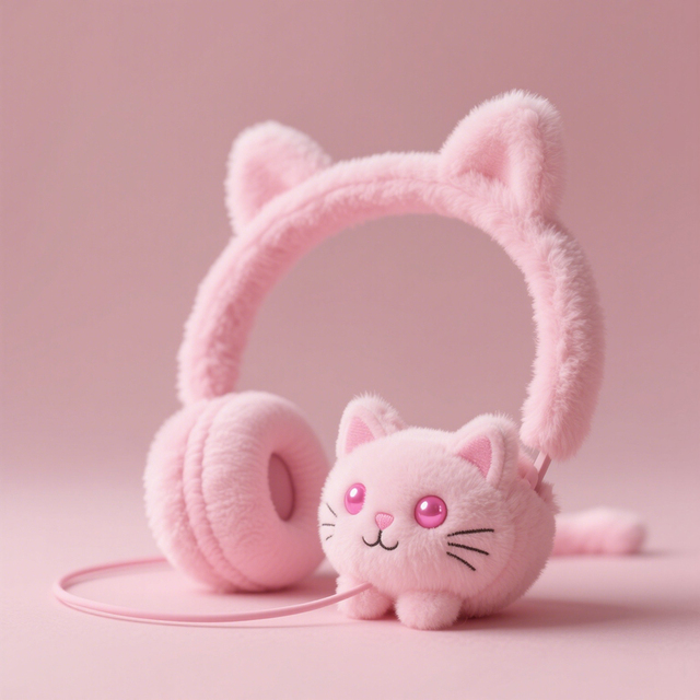 Custom Wholesale Design Plush Kids Headphones Factory Direct Sales Custom Plush Kid Toy All Series Plush Kids Toys