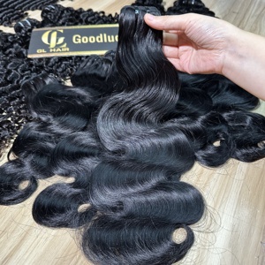 Extensions de cheveux vierges vietnamiennes de 30 pouces, cheveux humains Remy, <span class=keywords><strong>trame</strong></span> de cheveux, ondulation naturelle, double <span class=keywords><strong>trame</strong></span>, cuticules alignées, qualité 15A - Product Image 2