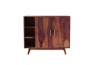 Étagère à chaussures classique en bois de Sheesham, solution de rangement élégante et robuste pour chaussures, avec plusieurs étagères, design durable, parfaite - Product Image 6