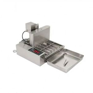 Machine à beignets commerciale électrique à gaz 6 rangées, mini-friteuse automatique pour beignets, machine à faire des beignets professionnelle pour la <span class=keywords><strong>France</strong></span> - Product Image 4