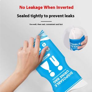 Bolsa de orina desechable Unisex de 900cc, artefacto de emergencia portátil para atascos de tráfico, emergencia de coche de viaje al aire libre - Product Image 5