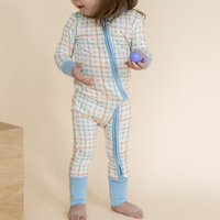 Pyjama bébé zippé en jersey de bambou, barboteuse pour nourrissons, grenouillère durable, vente en gros, combinaison nouveau-né, pyjama bébé imprimé, barboteuses pour bébés