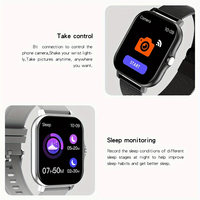 Reloj Inteligente Eraysun Deportivo Fitness Con Llamadas Impermeable Personalizado Reloj Inteligente Con Pantalla Táctil Grande Para Hombres y Mujeres