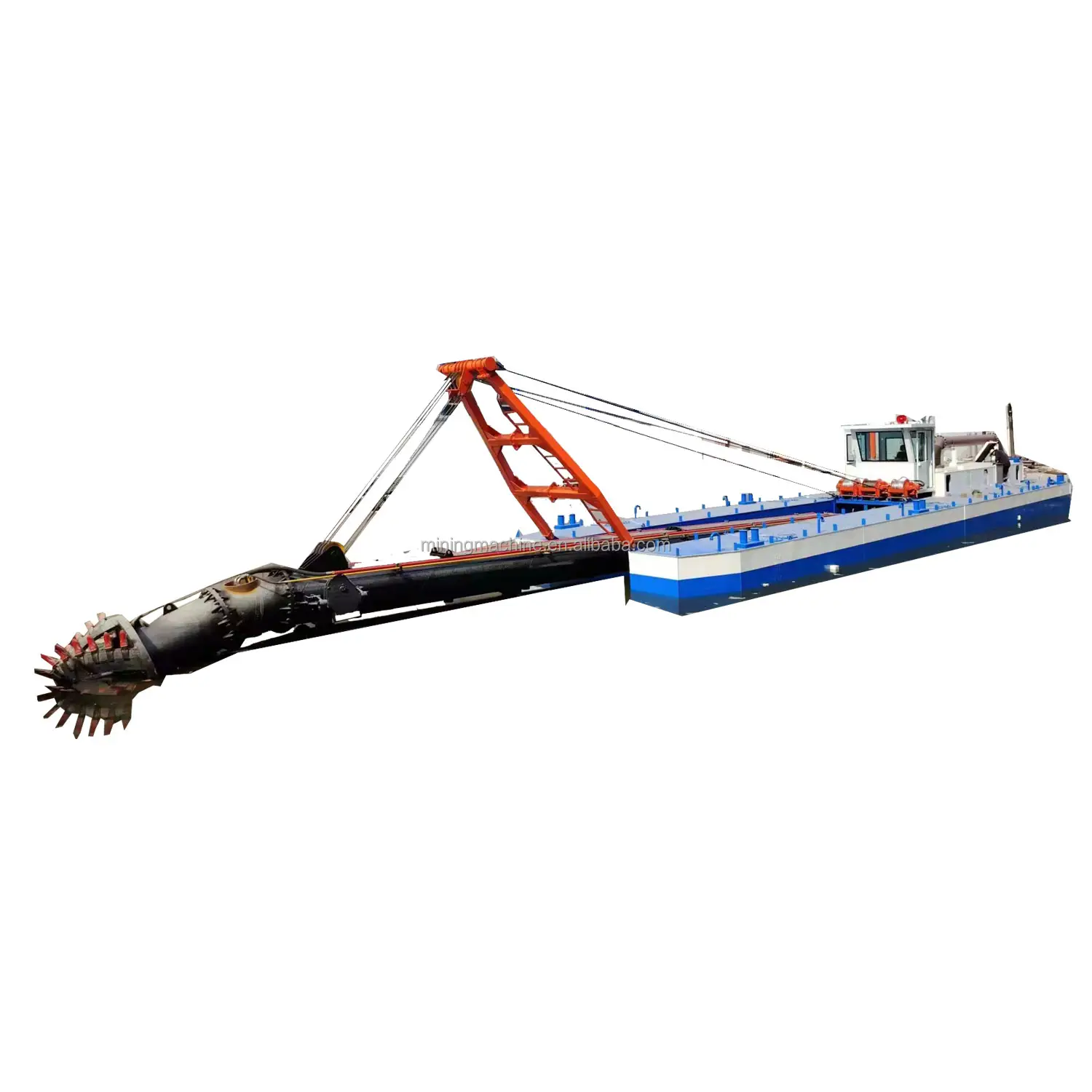 2024 Keda Sand Cutter Suction Dredger For River/lake Cleaning