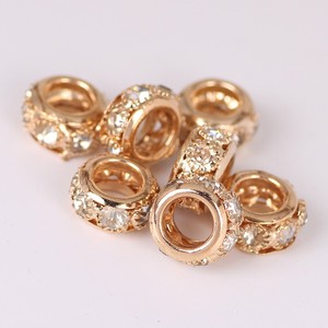 Zircon Alloy Spacer <strong>Beads</strong> for Jewelry Making Metal Loose <strong>Beads</strong> for <strong>Bracelets</strong> Necklace DIY Charms Jewelry Findings - Product Image 2