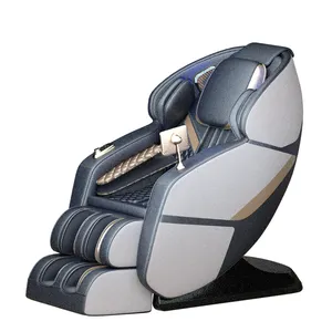 Fauteuil de massage électrique 8D à gravité zéro pour tout le corps avec roulettes pour les pieds Fauteuil de massage