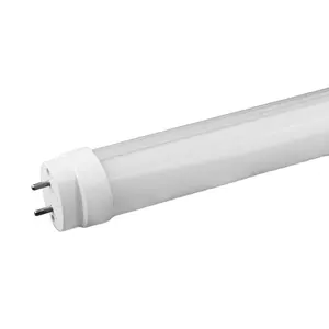 3英尺暖白色3000k透明盖t8旋转端盖led灯管镇流器兼容灯，用于卧室照明，带DLC ROHS