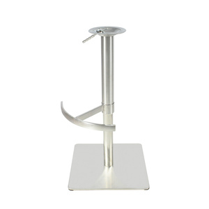 Pieds <span class=keywords><strong>de</strong></span> base <span class=keywords><strong>de</strong></span> chaise Base chromée Coussin souple <span class=keywords><strong>Tabouret</strong></span> <span class=keywords><strong>de</strong></span> <span class=keywords><strong>bar</strong></span> haut Base <span class=keywords><strong>de</strong></span> chaises Haute durabilité Support personnalisable moderne en acier inoxydable - Product Image 5