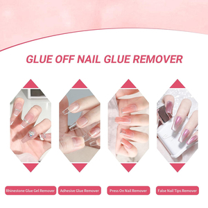 Décolle-colle 10 ml pour retirer les faux ongles, dissolvant de strass, outils de manucure, accessoires pour faux ongles, dissolvant liquide rapide - Product Image 6