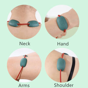 Mini masseur de cou électrique intelligent et léger, Portable, à compression chaude, collier pendentif EMS, à impulsion - Product Image 3