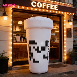 Tazza di Caffè Gonfiabile Gigante per <span class=keywords><strong>Eventi</strong></span> e Decorazione Vetrine - Product Image 1