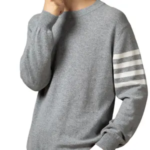 High quality sweaters pattern men custom knit sweater