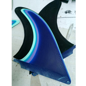 Aleta de Fibra de Vidrio para Tabla de Paddle, Sistema Universal, Uso en Aguas Oceánicas, Personalizable - Product Image 4