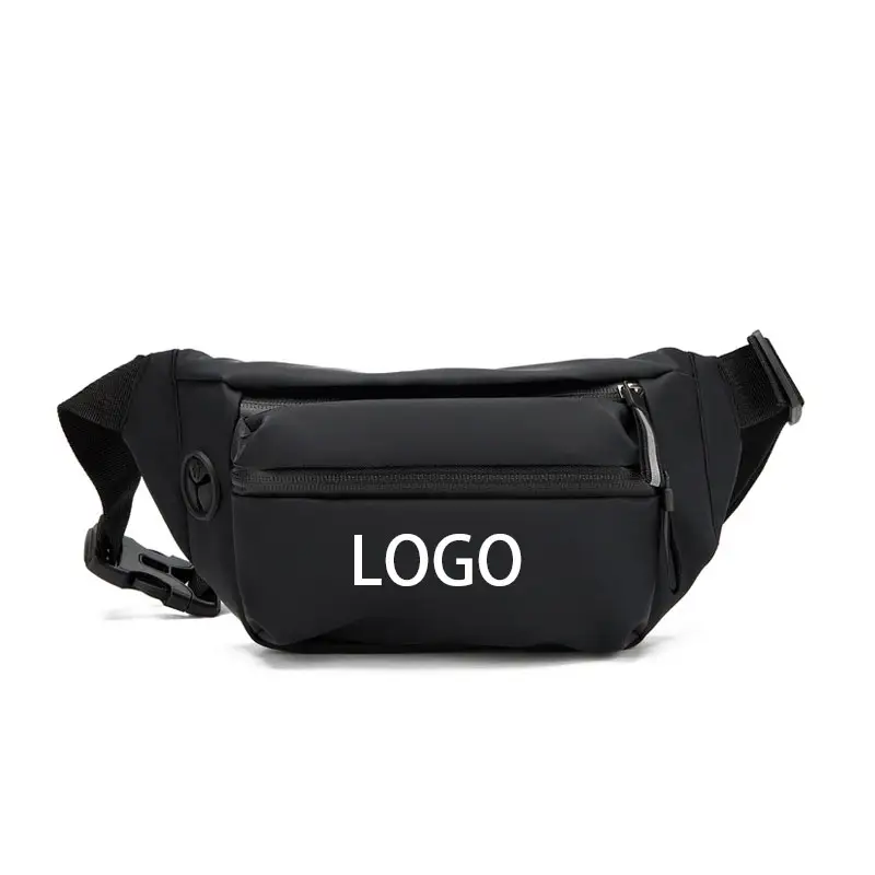 Высококачественный мужской ремень через плечо с логотипом на заказ, забавная сумка, поясные сумки для мужчин, сумка на бедро