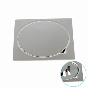taizhou supplier popular clean out stainless steel floor drain with cover