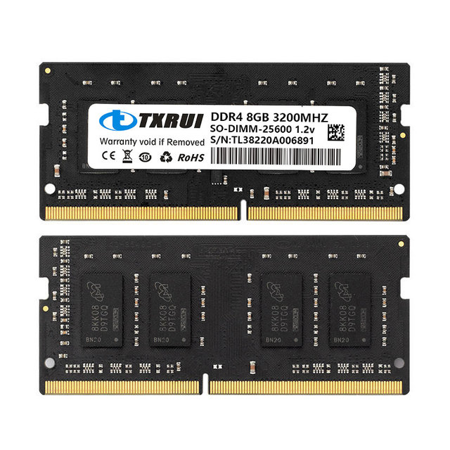 Laptop ram DDR4 8GB SODIMM Memory 3200mhz 2666mhz 2400mhz 2133mhz 1.2V 8GB Ddr4 8gb Working on Laptop Fully Compatible